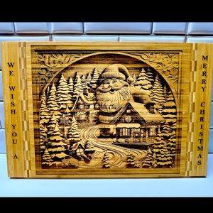 Large Christmas cutting board / Great as a gift / or for your home !!!